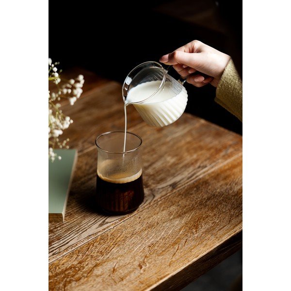 Sklenená kanvička na mlieko 280 ml Mia – Vialli Design-image-1
