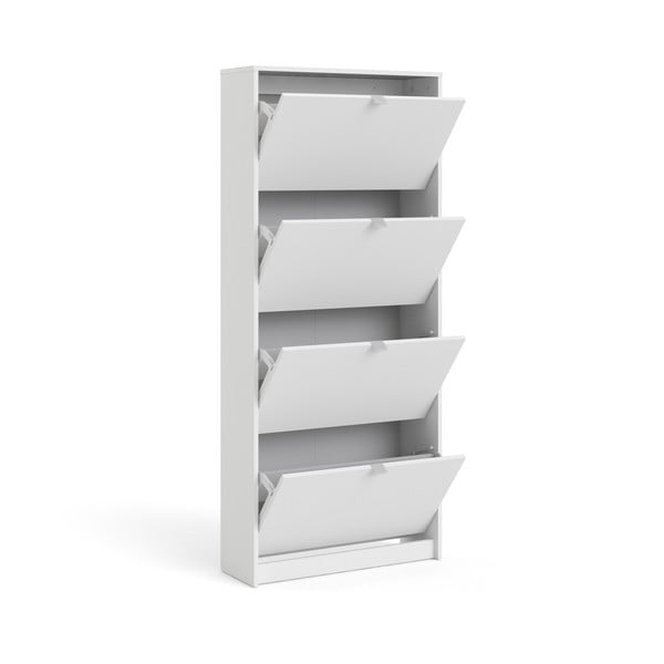 Biela výklopná skrinka na topánky Shoes – Tvilum-image-4