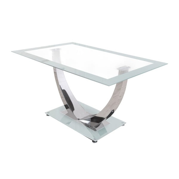 Biely jedálenský stôl 13Casa Lux, 140 x 90 cm