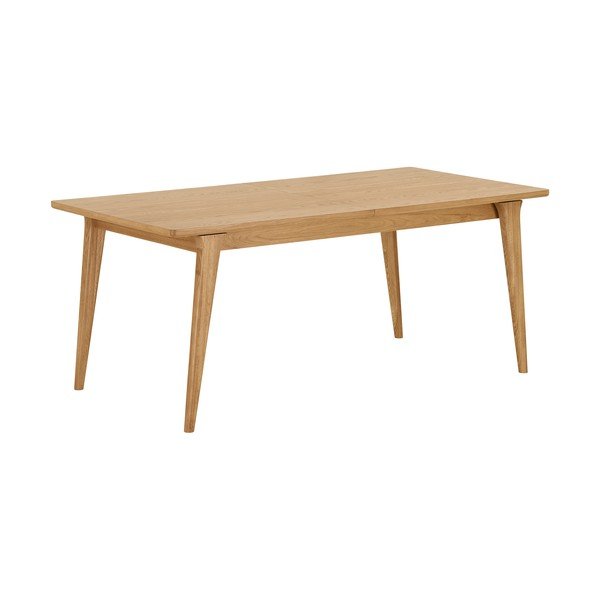 Rozkladací jedálenský stôl s prídavnou doskou v dekore duba 90x180 cm Darwin – House Nordic