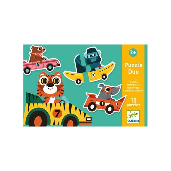 Detské puzzle Djeco Duo Závod-image-2
