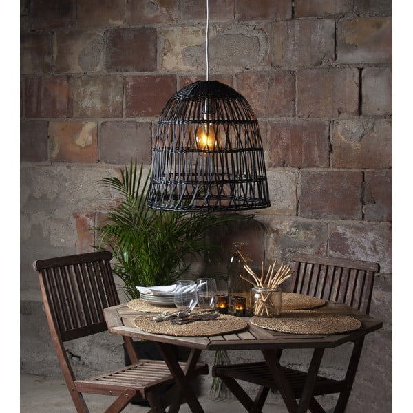 Čierne tienidlo ø 48 cm Knute – Star Trading-image-1