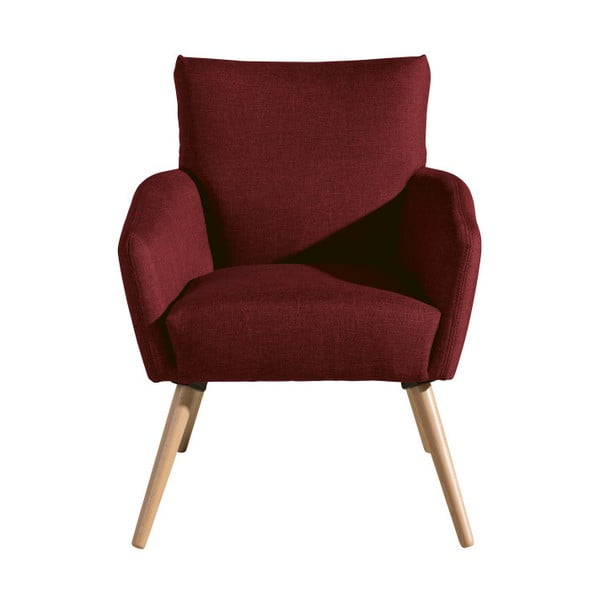Červené kreslo Max Winzer Jörn-image-1
