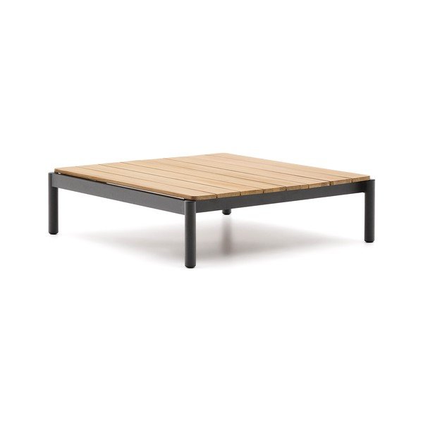 Záhradný konferenčný stolík z teakového dreva 89x91 cm Sorells – Kave Home