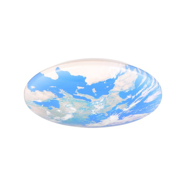 Modré LED detské stropné svietidlo ø 37 cm Terra – Reality-image-3