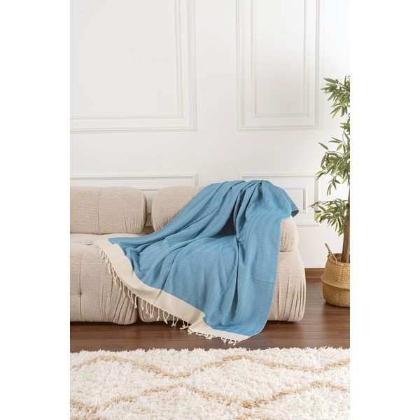 Tyrkysová deka 150x200 cm Baliksirti – Mijolnir-image-1