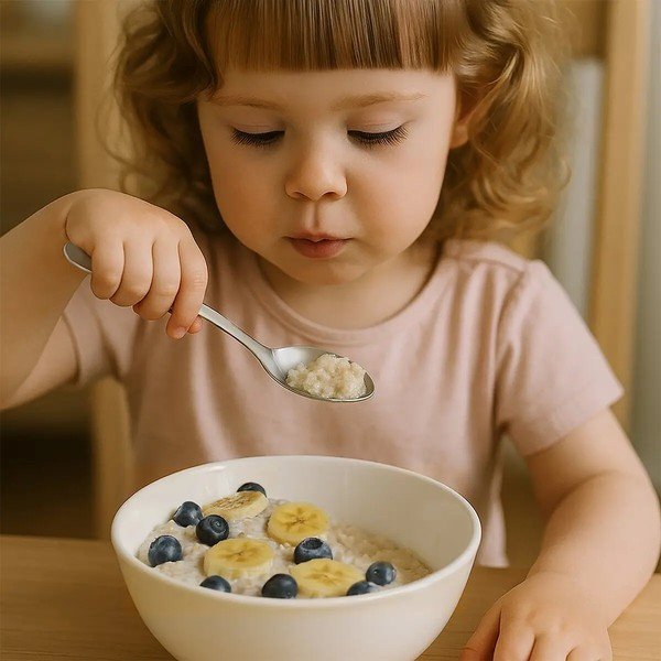 Antikoro detský príbor v striebornej farbe 3 ks - Orion-image-2