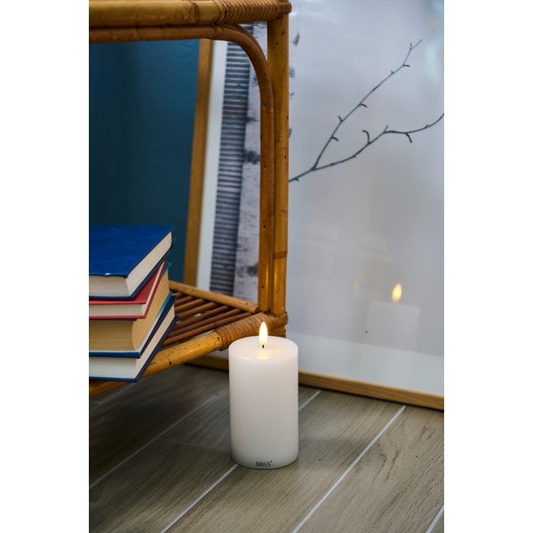 LED sviečka (výška 12,5 cm) Sille Rechargeable – Sirius-image-1