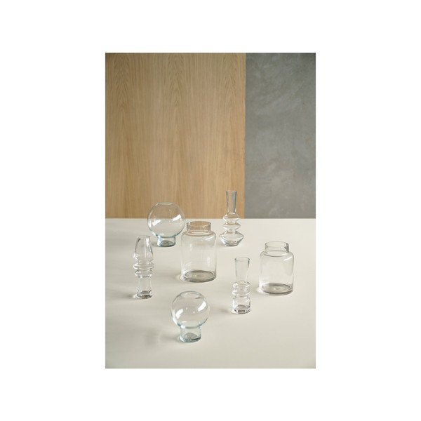 Sklenená váza Villa Collection Kalt, výška 22,5 cm-image-2