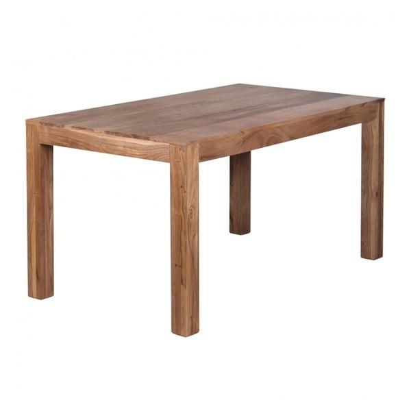 Jedálenský stôl z masívneho akáciového dreva Skyport Alison, 160 × 80 cm