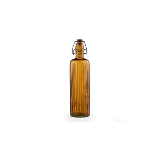 Žltá fľaša na vodu Bitz Basics Amber, 0,75 ml