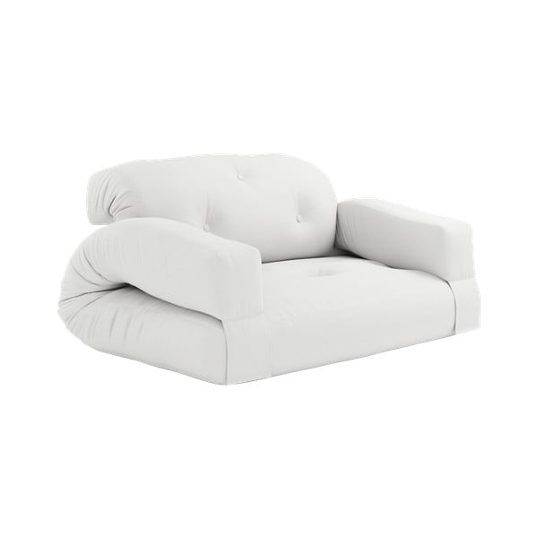 Biela rozkladacia pohovka vhodná do exteriéru Karup Design Design OUT™ Hippo White