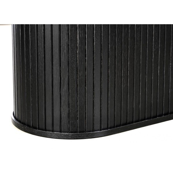 Rozkladací jedálenský stôl s prídavnou doskou v dekore duba 95x180 cm Nola – Unique Furniture-image-4