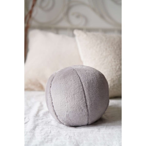 Dekoračný vankúš z mikroplyšu ø 25 cm Top – Mioli Decor-image-2