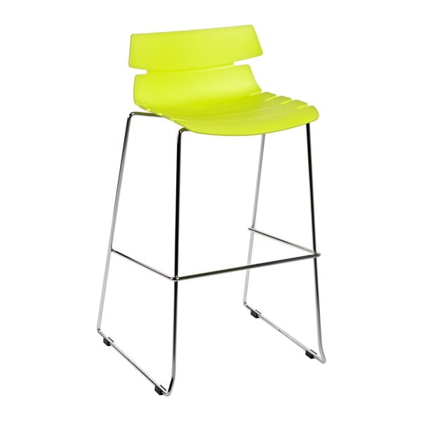 Barová stolička D2 Techno, zelená