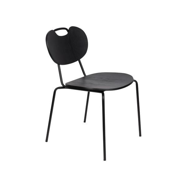 Čierne jedálenské stoličky v súprave 2 ks Aspen - White Label