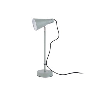 Sivozelená stolová lampa Leitmotiv Mini Cone, ø 16 cm