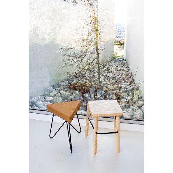 Sivá stolička Galula Taberna Stool-image-2