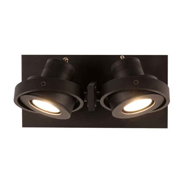 Čierne nástenné LED svietidlo Zuiver Luci2