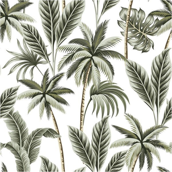 Dekoratívna samolepka na stenu Ambiance Leaves, 60 x 60 cm-image-3