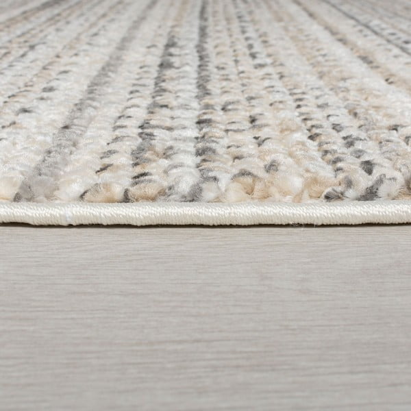 Béžový okrúhly koberec 140x140 cm Camino – Flair Rugs-image-4