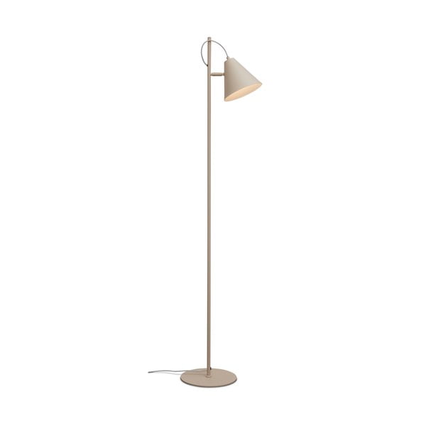 Béžová stojacia lampa s kovovým tienidlom (výška  151 cm) Lisbon – it's about RoMi