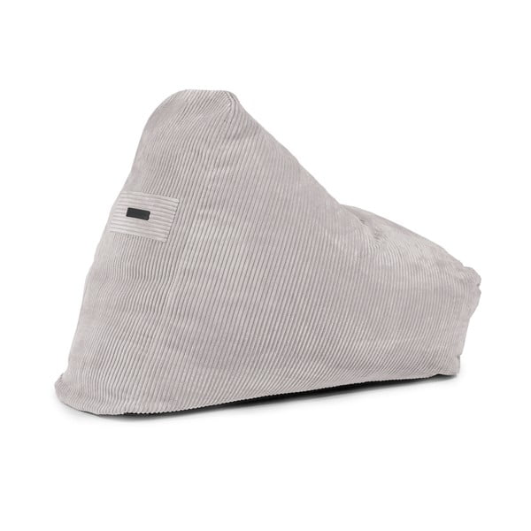 Tmavosivý menčestrový sedací vak Snug 100 – SLOWDOWN-image-3