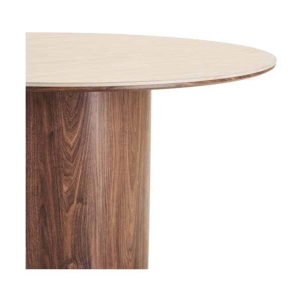 Okrúhly jedálenský stôl s keramickou doskou ø 140 cm Delphi – House Nordic-image-3