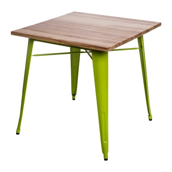 Zelený jedálenský stôl D2 Paris Ash Wood