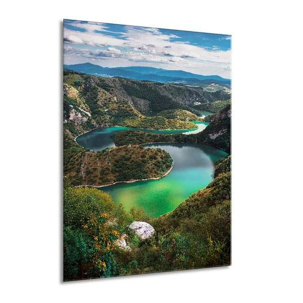 Obraz Styler Glasspik Views Meanders, 70 × 100 cm-image-2