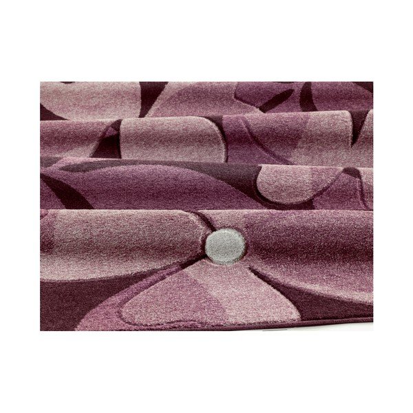 Koberec Webtappeti Intarsio Floral Violet, 160 × 230 cm-image-2
