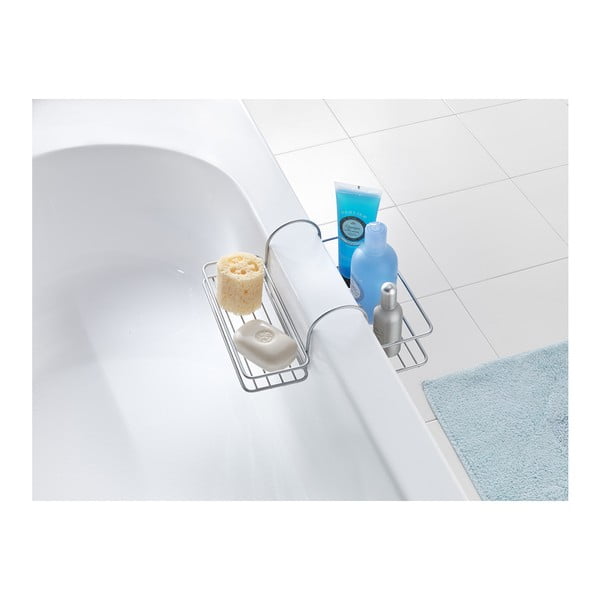 Obojstranná polička na zavesenie do vane Metaltex Oasis-image-1