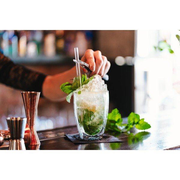 Dvojstenné/na latte sklenené hrnčeky v súprave 6 ks 350 ml – Vialli Design-image-1