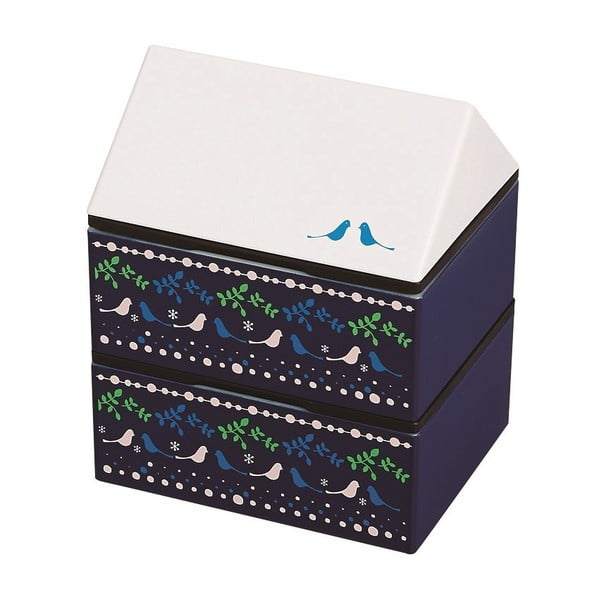 Desiatový box Joli Bento Metsa Blue, 725 ml