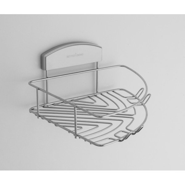 Rohový stojan na sprchové gély bez nutnosti vŕtania Compactor Gel, 23x24 cm-image-2