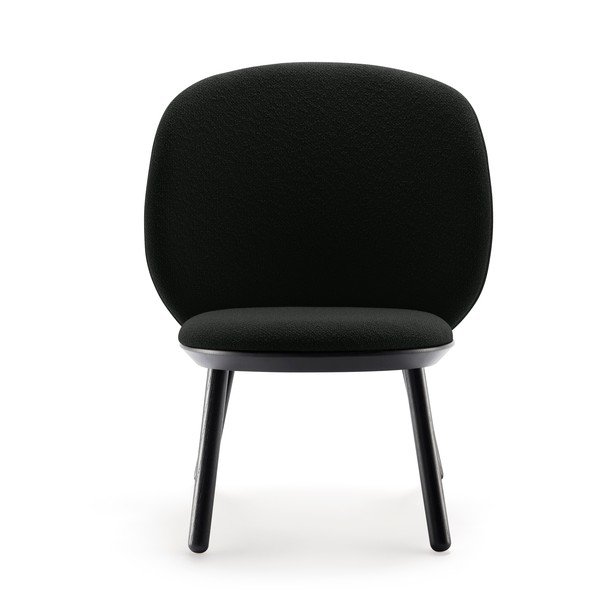 Čierne vlnené kreslo EMKO Naïve-image-4