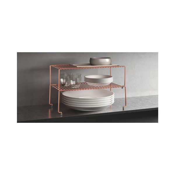 Polica v medenej farbe Metaltex-image-3