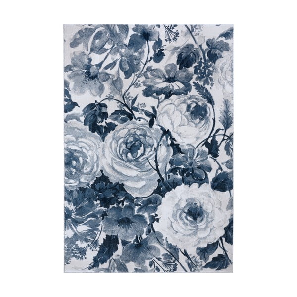 Svetlomodrý koberec Mint Rugs Peony, 80 x 150 cm