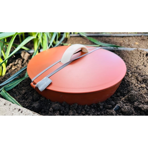 Kompostér v terakotovej farbe – Plastia-image-3