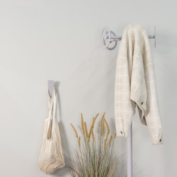 Taupe nástenný oceľový háčik Angle – Spinder Design-image-1