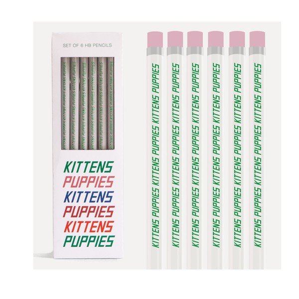 Sada 6 pasteliek U Studio Design Kittens