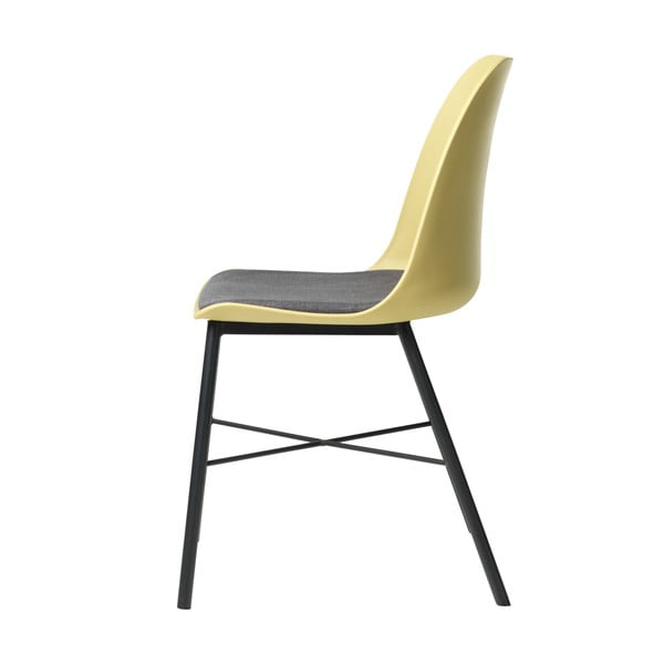 Žltá jedálenská stolička Unique Furniture Whistler-image-3