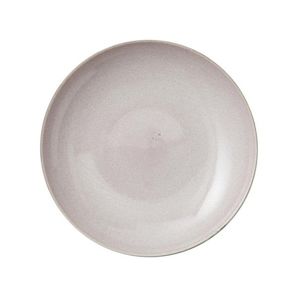 Sivá kameninová servírovacia misa s vnútornou glazúrou v ružovej farbe Bitz Mensa, priemer 40 cm-image-4