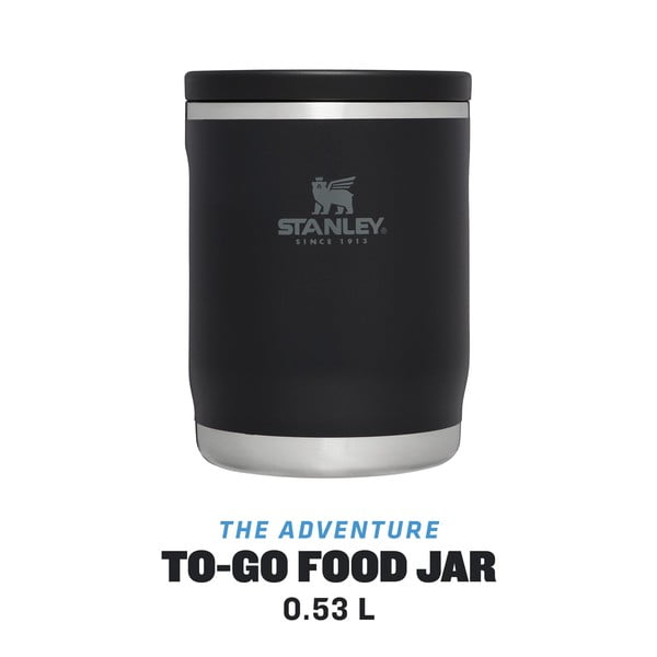 Čierna termoska na jedlo z nehrdzavejúcej ocele 530 ml Adventure To-Go  Black – Stanley-image-4