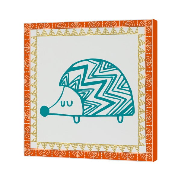 Detský obrázok 27x27 cm Hedgehog – Moshi Moshi