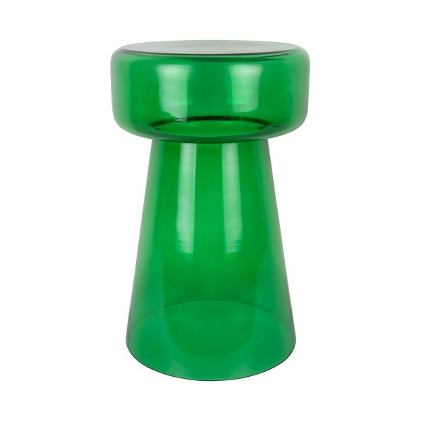 Sklenený okrúhly odkladací stolík ø 30 cm Corcho  – Leitmotiv