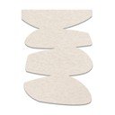 Látkový akustický panel 88x118 cm Stone Balance – Malerifabrikken