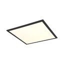 Čierne LED stropné svietidlo 44.5x44.5 cm Beta – Reality