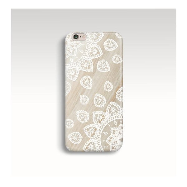 Obal na telefón Wood Mandala White pre iPhone 6+/6S+