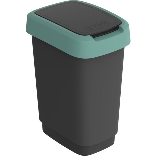 Odpadkový kôš z recyklovaného plastu 10 l Twist - Rotho